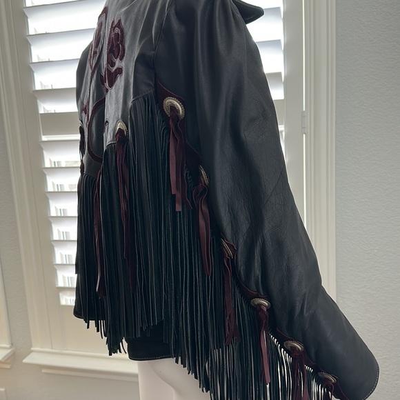 Vintage leather & suede  jacket - Picture 8 of 13